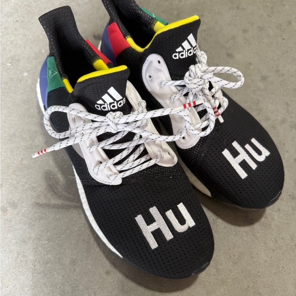 Adidas Pharrell Williams Men's Solar Hu Glide M BB8041 Sneakers Size 8 EUC